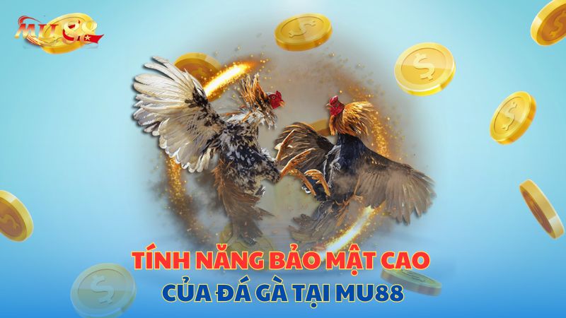 Tính năng bảo mật cao của đá gà tại Mu88